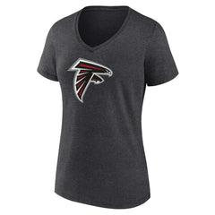 Atlanta Falcons Women's Primary Team Logo V-Neck T-Shirt | NFL Sale