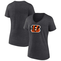 Cincinnati Bengals Women's Primary Team Logo V-Neck T-Shirt | NFL Near me