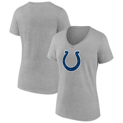 Indianapolis Colts Women's Primary Team Logo V-Neck T-Shirt | NFL Hot