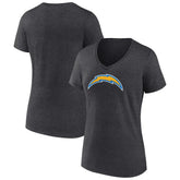 Los Angeles Chargers Women's Primary Team Logo V-Neck T-Shirt | NFL New