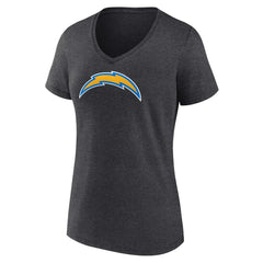 Los Angeles Chargers Women's Primary Team Logo V-Neck T-Shirt | NFL New