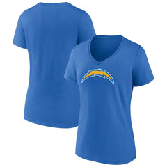 Los Angeles Chargers Women's Primary Team Logo V-Neck T-Shirt | NFL New