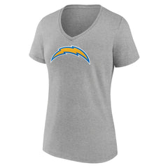 Los Angeles Chargers Women's Primary Team Logo V-Neck T-Shirt | NFL US