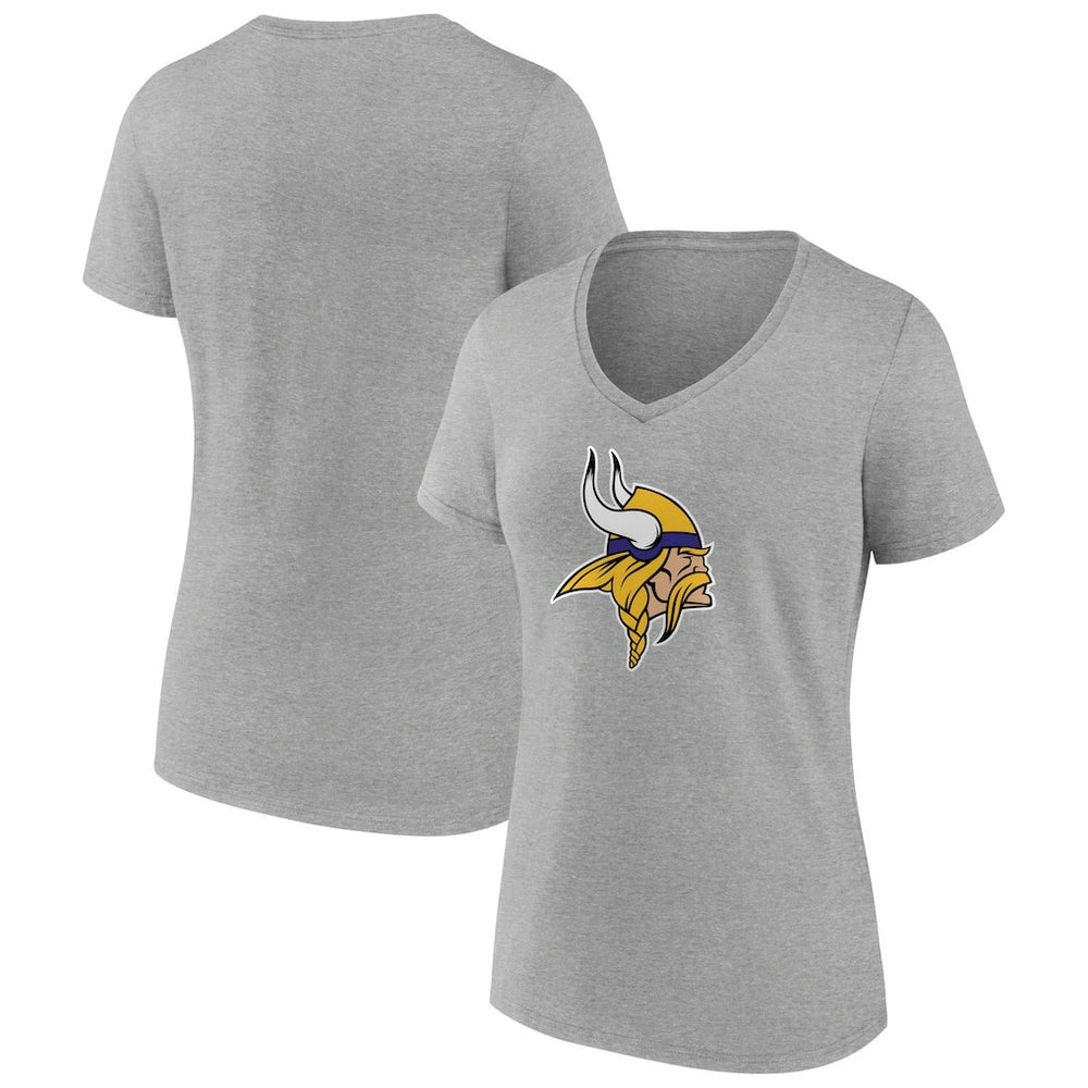 Minnesota Vikings Women's Primary Team Logo V-Neck T-Shirt | NFL Near me