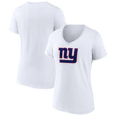 New York Giants Women's Primary Team Logo V-Neck T-Shirt | NFL US