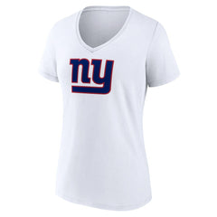 New York Giants Women's Primary Team Logo V-Neck T-Shirt | NFL US