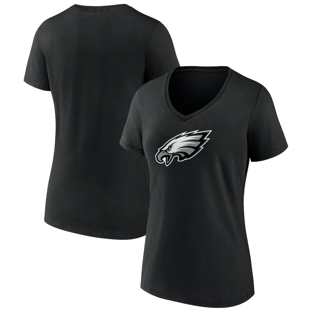 Philadelphia Eagles Women's Primary Team Logo V-Neck T-Shirt | NFL US