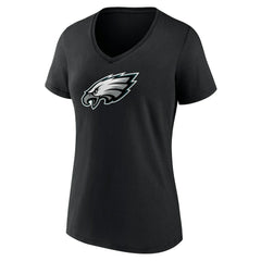 Philadelphia Eagles Women's Primary Team Logo V-Neck T-Shirt | NFL US