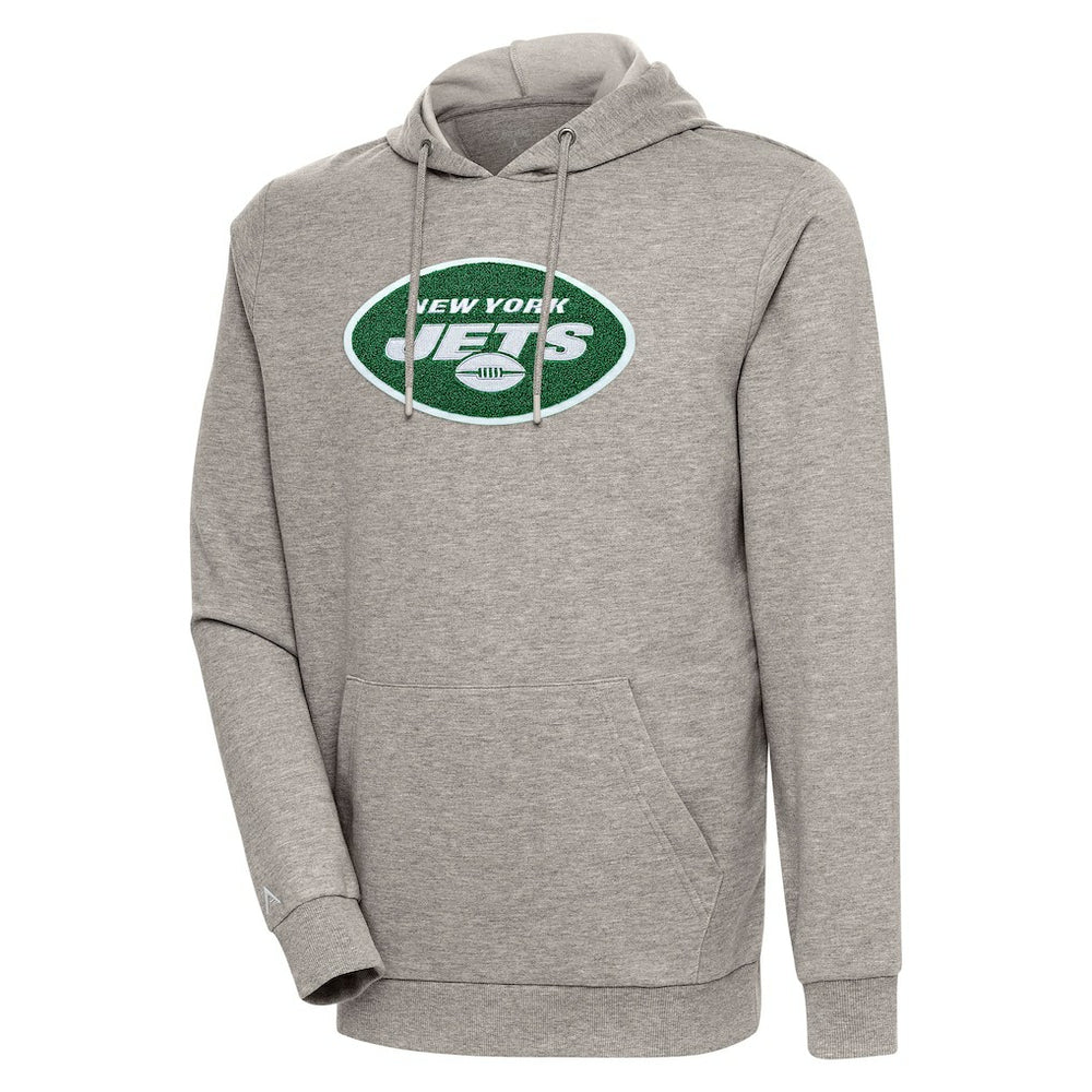 New York Jets Antigua Action Chenille Pullover Hoodie | NFL Near me