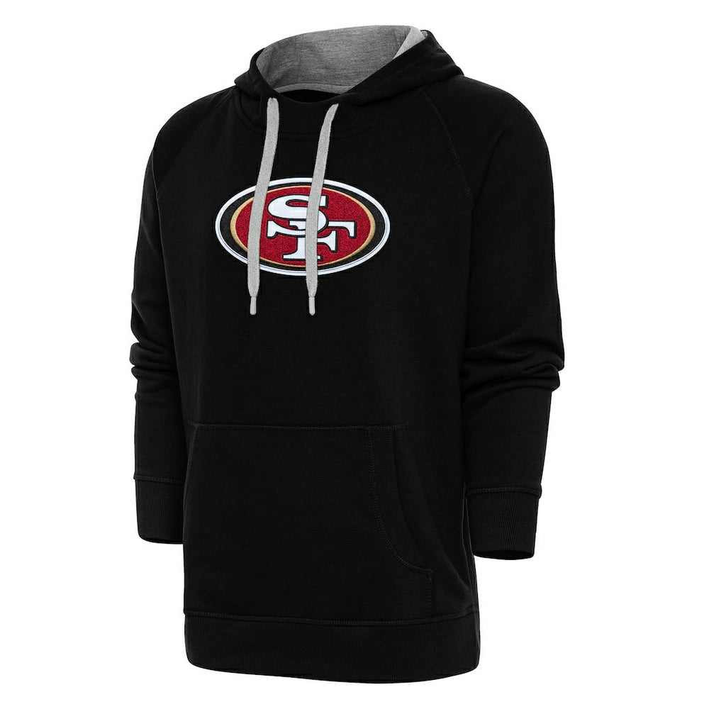 San Francisco 49ers Antigua Victory Chenille Pullover Hoodie | NFL Hot