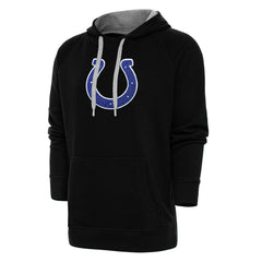 Indianapolis Colts Antigua Victory Chenille Pullover Hoodie | NFL Outlet