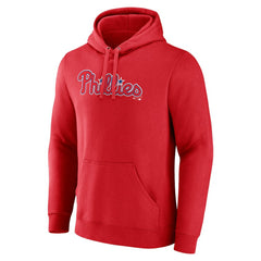 Philadelphia Phillies Official Wordmark Pullover Hoodie - MLB Hoodies