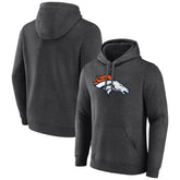 Denver Broncos Primary Team Logo Fitted Pullover Hoodie | NFL Hot