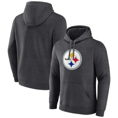 Pittsburgh Steelers Primary Team Logo Fitted Pullover Hoodie | NFL New