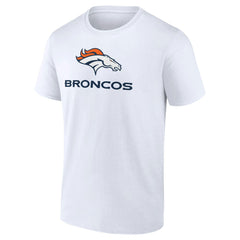 Denver Broncos Logo Team Lockup T-Shirt | NFL Outlet
