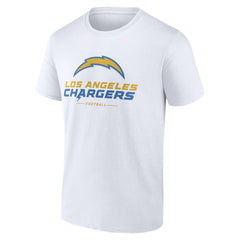 Los Angeles Chargers Logo Team Lockup T-Shirt | NFL On sale
