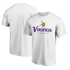 Minnesota Vikings Logo Team Lockup T-Shirt | NFL New