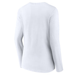 Seattle Seahawks Women's Logo Team Lockup Long Sleeve V-Neck T-Shirt | NFL On sale