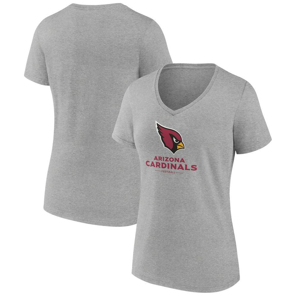 Arizona Cardinals Women's Logo Team Lockup V-Neck T-Shirt | NFL On sale