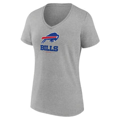 Buffalo Bills Women's Logo Team Lockup V-Neck T-Shirt | NFL Near me