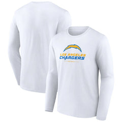 Los Angeles Chargers Logo Team Lockup Long Sleeve T-Shirt | NFL Near me