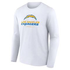 Los Angeles Chargers Logo Team Lockup Long Sleeve T-Shirt | NFL Near me