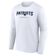 New England Patriots Logo Team Lockup Long Sleeve T-Shirt | NFL Near me