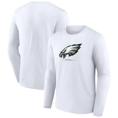Philadelphia Eagles Logo Team Lockup Long Sleeve T-Shirt | NFL US