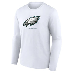 Philadelphia Eagles Logo Team Lockup Long Sleeve T-Shirt | NFL US
