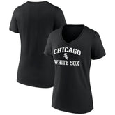Chicago White Sox Women's Heart and Soul V-Neck T-Shirt - MLB T-shirts