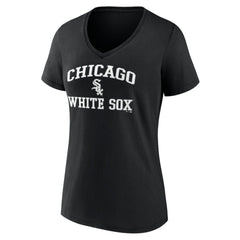Chicago White Sox Women's Heart and Soul V-Neck T-Shirt - MLB T-shirts