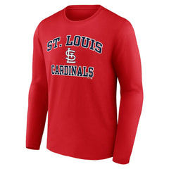 St. Louis Cardinals Heart and Soul Long Sleeve T-Shirt - MLB T-shirts