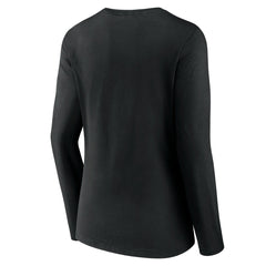 Jacksonville Jaguars Women's Logo Team Lockup Long Sleeve V-Neck T-Shirt | NFL Sale