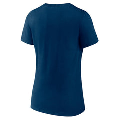 Chicago Bears Women's Logo Team Lockup V-Neck T-Shirt | NFL New