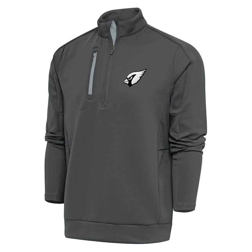 Arizona Cardinals Antigua Metallic Logo Generation Quarter-Zip Pullover Top | NFL New