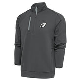 Arizona Cardinals Antigua Metallic Logo Generation Quarter-Zip Pullover Top | NFL New