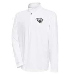 Jacksonville Jaguars Antigua Metallic Logo Tribute Quarter-Zip Top | NFL Online