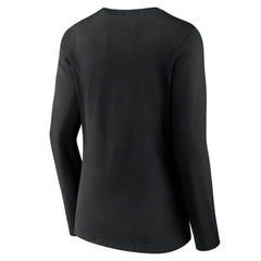 New York Jets Women's Logo Team Lockup Long Sleeve V-Neck T-Shirt | NFL Outlet