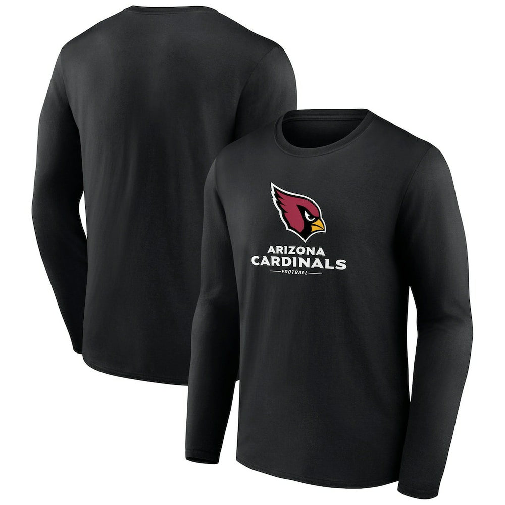 Arizona Cardinals Logo Team Lockup Long Sleeve T-Shirt | NFL Near me
