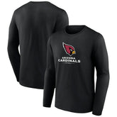 Arizona Cardinals Logo Team Lockup Long Sleeve T-Shirt | NFL Near me