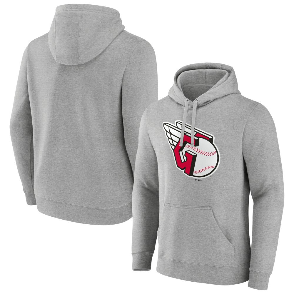 Cleveland Guardians Official Team Logo Pullover Hoodie - MLB Hoodies