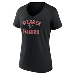 Atlanta Falcons Women's Victory Arch Team V-Neck T-Shirt | NFL Discount