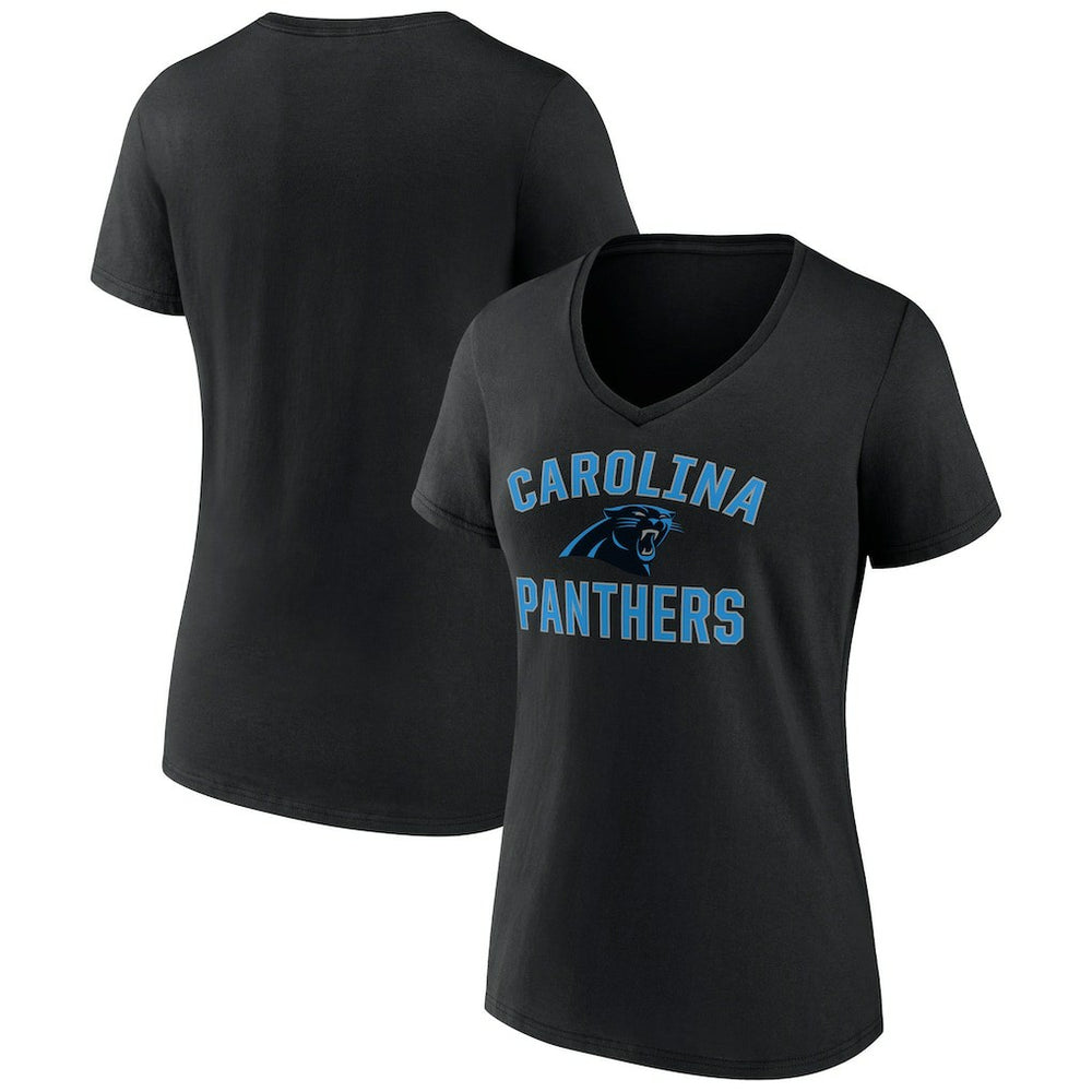 Carolina Panthers Women's Victory Arch Team V-Neck T-Shirt | NFL Online