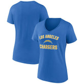 Los Angeles Chargers Women's Victory Arch Team V-Neck T-Shirt | NFL Sale