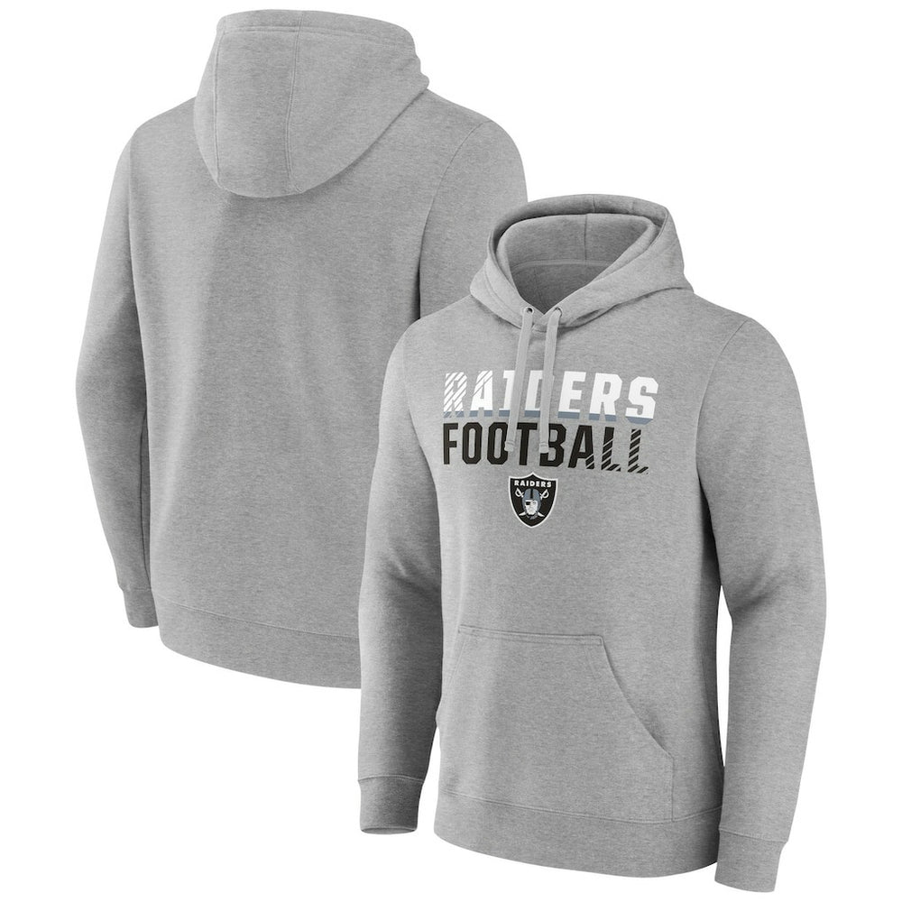 Las Vegas Raiders Team Fade Out Fitted Pullover Hoodie | NFL Sale