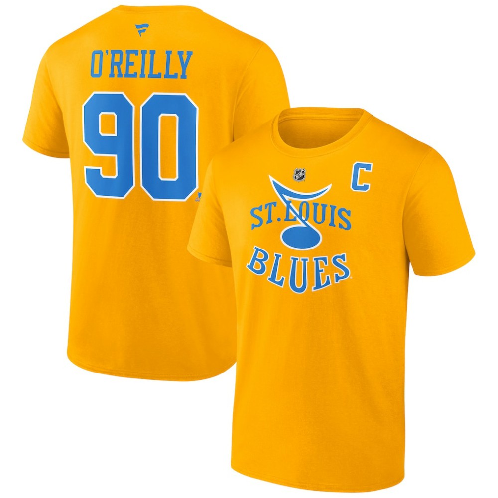Ryan O'Reilly St. Louis Blues Fanatics Special Edition 2.0 Name & Number T-Shirt - NHL T-shirts
