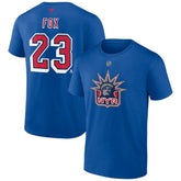 Adam Fox New York Rangers Fanatics Special Edition 2.0 Name & Number T-Shirt - NHL T-shirts