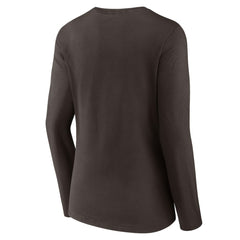 San Diego Padres Women's Victory Script Long Sleeve V-Neck T-Shirt - MLB T-shirts