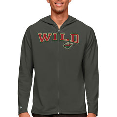 Minnesota Wild Antigua Legacy Full-Zip Hoodie - NHL Hoodies