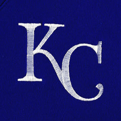 Kansas City Royals DKNY Sport Women's Lily V-Neck Pullover Sweatshirt - MLB Pullover